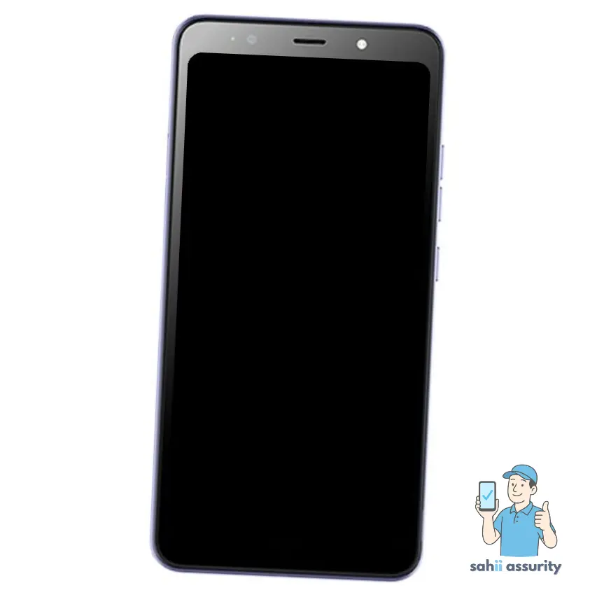 Fingerprint Sensor with Flex Cable for Tecno Pop 6 Go Black
